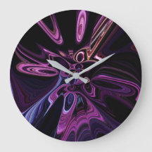 Vervormde tijd Paarse kunst