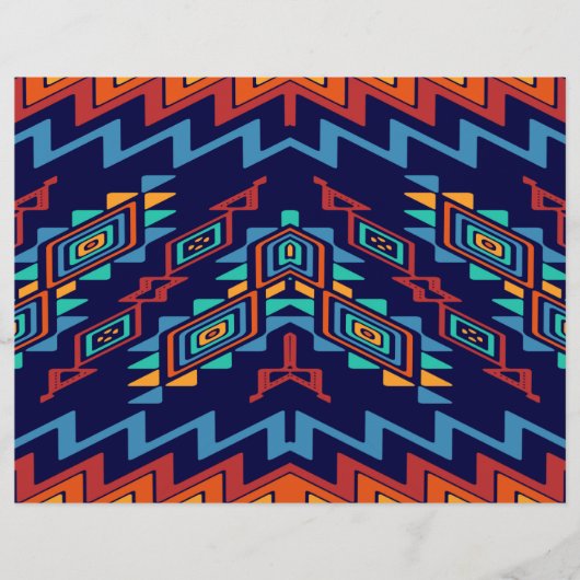 Vervormde vormen abstract ontwerp flyer (Voorkant)