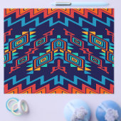 Vervormde vormen abstract ontwerp flyer (Enkel)