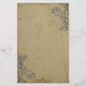 , vervormde zilver briefpapier (Voorkant)