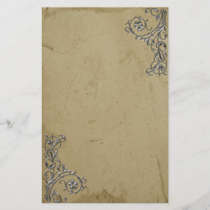 , vervormde zilver briefpapier