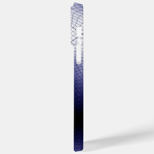 Vervorming draadloos.C01.GBluex4 Case-Mate iPhone Case (Achterkant / Links)