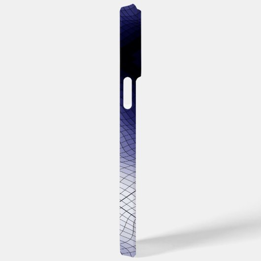 Vervorming draadloos.C01.GBluex4 Case-Mate iPhone Case (Achterkant / Rechts)