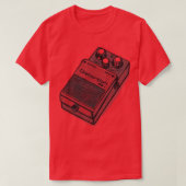 Vervorming FX pedaal origineel ontwerp T-shirt (Design voorkant)