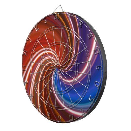 Vervorming vier dartbord (Voorkant Rechts)