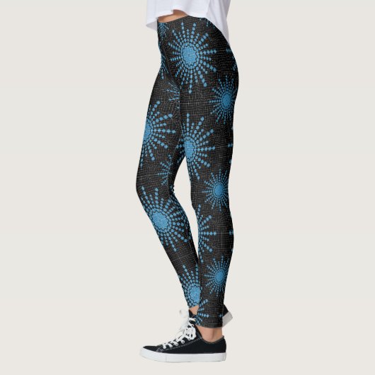 Vervormingscirkels 03.b Black BG Leggings (Links)
