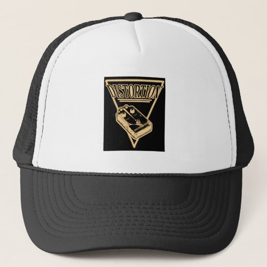 Vervormingsdriehoek - Sepia Tone Trucker Pet (Voorkant)