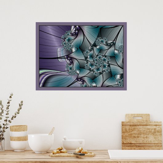 Vervragen binnen poster (Keuken)