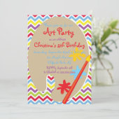 Vervroegde feestdagen voor kunstschilderingen kaart (Staand voorkant)