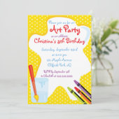 Vervroegde feestdagen voor kunstschilderingen kaart (Staand voorkant)