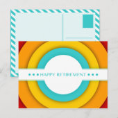 vervroegde pensionering briefkaart (Voorkant / Achterkant)