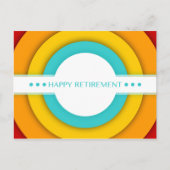 vervroegde pensionering briefkaart (Voorkant)