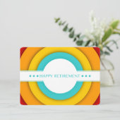 vervroegde pensionering kaart (Staand voorkant)