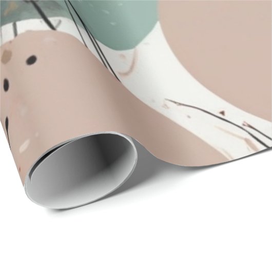 Vervuild Aquarel Cadeaupapier (Rol Hoek)