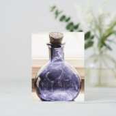 Vervuild Foto Blauwe Fles Briefkaart (Staand voorkant)