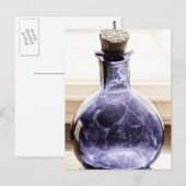Vervuild Foto Blauwe Fles Briefkaart (Voorkant / Achterkant)