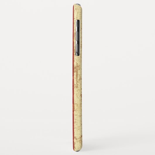 Vervuilde Amerikaanse vlag Case-Mate iPhone Case (Achterkant/links)