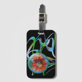 Vervuiling in het Midden-Bagagelabel Bagagelabel (Voorkant (verticaal))