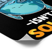 Vervuiling is niet de oplossing Vervuiling ons oor Poster (Hoek)