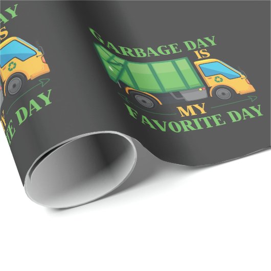 Vervuilingsdag Kinder vuilnis vuilnis afval recycl Cadeaupapier (Rol Hoek)