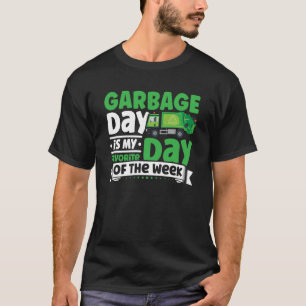 Vervuilingswagen Apparel Recyling voor Toddler Boy T-shirt