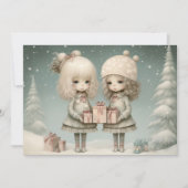 Vervuld met Liefde en Lach: Een Feestelijke  Feestdagenkaart (Voorkant)