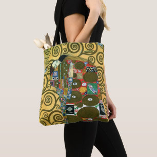 Vervulling aka De Omhelzing door Gustav Klimt Tote Bag