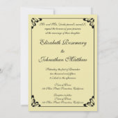 Vervulling (De Omhelzing) door Gustav Klimt Weddin Kaart (Achterkant)