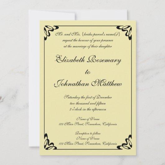 Vervulling (De Omhelzing) door Gustav Klimt Weddin Kaart (Achterkant)