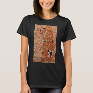 Vervulling door Gustav Klimt, Vintage Art Nouveau T-shirt