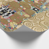 Vervulling, Gustav Klimt Cadeaupapier (Hoek)