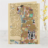 Vervulling, Gustav Klimt Kaart (Gele Bloem)