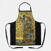 Vervulling ook wel De omarming door Gustav Klimt Schort (Voorkant)
