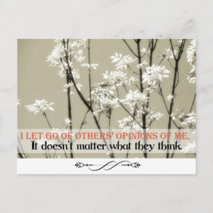 Verwacht aangepast Briefkaart