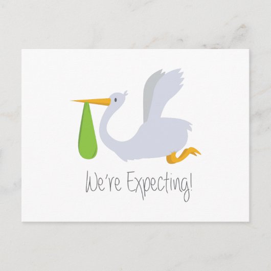 Verwacht Aankondigingskaart (Voorkant)