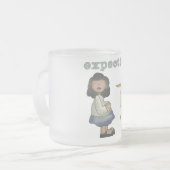 Verwacht - Afrikaanse Amerikaanse mam is en is in  Matglas Koffiemok (Voorkant links)