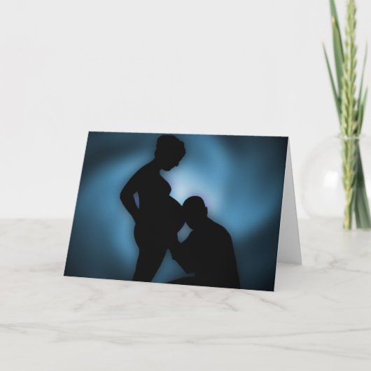 verwacht baby aankondiging (Voorkant)