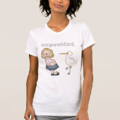 Verwacht Baby - Stork Tshirts en geschenken (Voorkant)