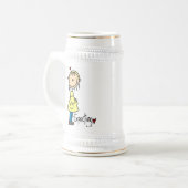 Verwacht Baby T-shirts en cadeautjes Bierpul (Voorkant links)