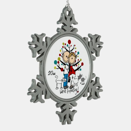 Verwacht coupon 2 katten Ornament (Links)