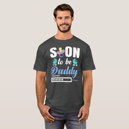 Verwacht dads 2023 verwachte vaders 2023 t-shirt (Voorkant volledig)