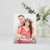 Verwacht dat Miracles de vakantie tijdens de beval Aankondigingskaart (Staand voorkant)