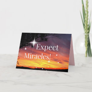 Verwacht dat Miracles Sparkle Sunset snel goed wor Kaart