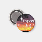 Verwacht de Zonnevaste Inspirerend Citaat van Mira Magneet (Voorkant / Achterkant)