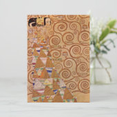 Verwacht door Klimt Victoriaans Art Nouveau (Staand voorkant)