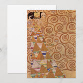 Verwacht door Klimt Victoriaans Art Nouveau (Voorkant / Achterkant)