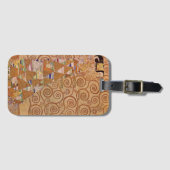 Verwacht door Klimt  Victoriaans Art Nouveau Bagagelabel (Voorkant (horizontaal))