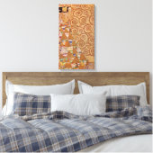 Verwacht door Klimt Victoriaans Art Nouveau Canvas Afdruk (Insitu (Slaapkamer))