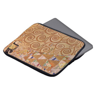 Verwacht door Klimt  Victoriaans Art Nouveau Laptop Sleeve