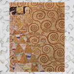 Verwacht door Klimt  Victoriaans Art Nouveau Legpuzzel<br><div class="desc">Verwachting (The Dancer) (1905) van Gustav Klimt is een Victoriaans schilderij van het symboliek van het tijdperk van het symboliek in de kunst met een jonge Egyptische dame. Geïnspireerd door Egyptische kunst, zowel wat betreft het profiel van de vrouw als de positie van haar armen en handen. Over de kunstenaar:...</div>